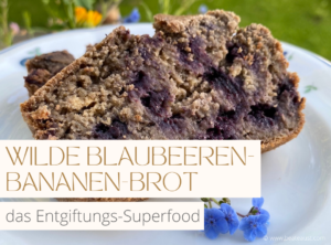 Read more about the article Wilde Blaubeeren-Bananen-Brot